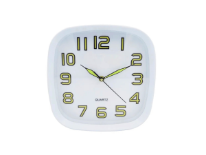 Relógio de parede quadrado (25cm)  - quartz