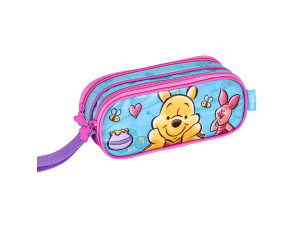 Estojo duplo ursinho pooh - up