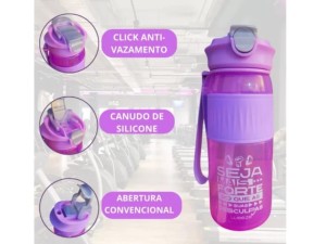 Garrafa com canudo 650 ml – cb2926