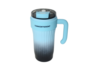 Copo térmico com canudo think diferentt