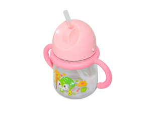 Copo com alças infantil colorida corujinha - interponte