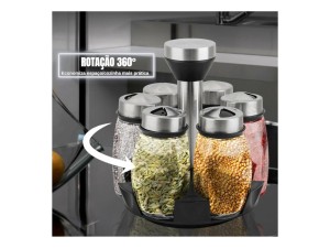 Kit Condimento com 7 Peças CA09928 - Imporiente 