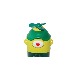 Mini garaffa divertida com mini catavento para crianças - golden