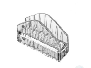 Porta Guardanapos Cristal 7,5x12x10,5cm – 220375 