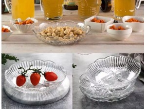 Petisqueira de vidro prat099