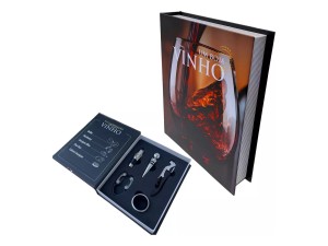 KIT VINHO C/5PCS  LIVRO BR190103
