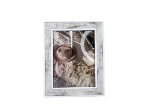 Porta Retrato de Poliestireno Branco 15x20cm – 220788 