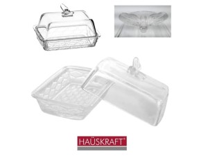 Manteigueira de Vidro 15cm – MTGR006 Hauskraft