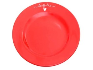Prato Sobremesa Vermelho 19,5cm – PCLN175/VM Hauskraft