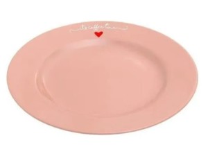Prato Sobremesa Rosa 19,5cm – PCLN175/RS Hauskraft 