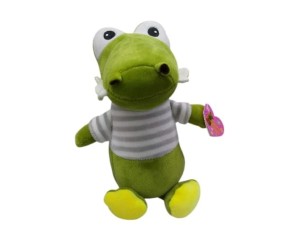 Jacaré de Pelúcia com Camiseta 25cm – CH2106 