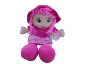 Boneca de Pano Rosa 35cm – CH2306 