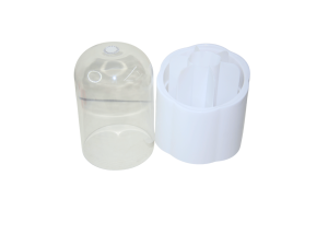 Porta lápis branco giratório - fwb