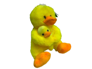 
Pato com Filhote de Pelúcia 20x24cm – VTK-H2013-25U Tuka Toy 