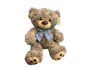 Urso de Pelúcia com Laço 23x21x30cm – VTK-66-6888-30U Tuka Toy