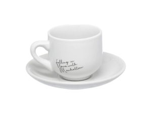 Jogo de Xícara Branca 90ml – JGXC068/BR Hauskraft 