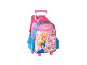 Mochila de Carrinho Alice no País das Maravilhas 41x31cm – AC24648K Up Importação e Exportação Ltda