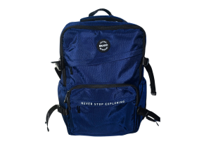 Mochila masculina lisa - nerver stop exploring - qualis