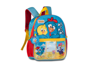 Mochila de Costa Galinha Pintadinha 33x28cm – GP25056D ABR – Artigo Bag Rio Comércio e Exportação 