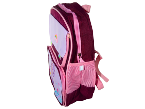 Mochila para meninas bordo sereia  - 9645 
