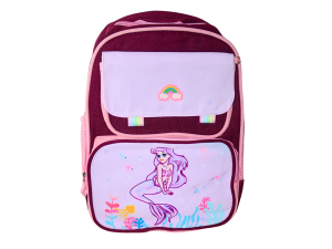 Mochila para meninas bordo sereia  - 9645 