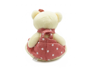 Chaveiro Urso de Pelúcia 9X9X7CM – F6600020 F.M Decorações 