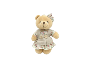 Chaveiro Urso de Pelúcia com Vestido 12X4X1CM – HW40809 Interponte 