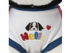 Cachorro de Pelúcia com Roupa 32X19X28CM – VTK-20H045-40 Tuka Toy 