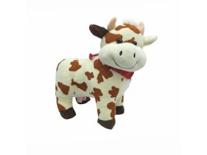 Vaca de Pelúcia 23X17X9CM – B3317-26 Tuka Toy 