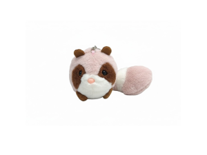 CHAVEIRO GUAXINIM DE PELÚCIA 8x6x14cm – F6600084 F. Emy Decorações Ltda 