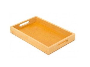 Bandeja de Madeira Bambu 33x22x4,5 cm – 6279