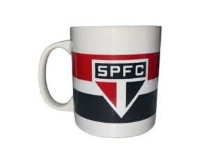 Caneca de Porcelana São Paulo FC 320ml – TSP001BR4-2 Mileno 