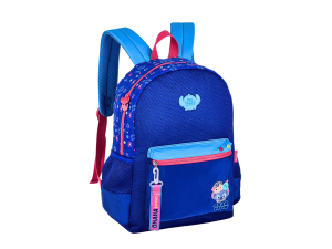 Mochila de costas c/chaveiro stitch - disney