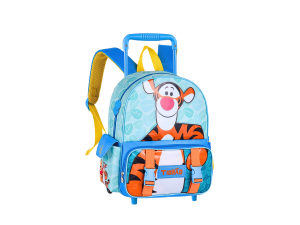 Mochila com rodinhas tigrão - disney
