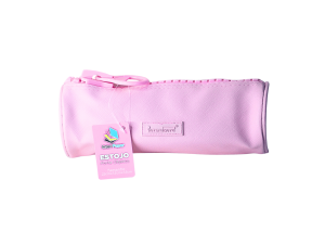 Estojo rosa pastel c/ zíper grande - interpaper - he61537