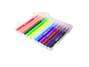 Caneta brush liner 12 cores – yp7387