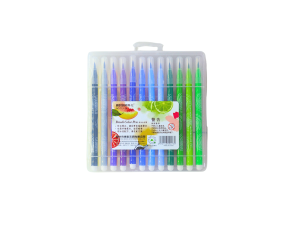 Kit completo de canetinhas coloridas escolares - 713-24