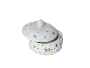 Mantegueira honey em porcelana 10x 10x 8cm - hauskraft