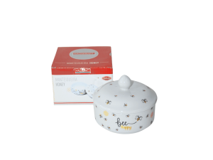 Mantegueira honey em porcelana 10x 10x 8cm - hauskraft