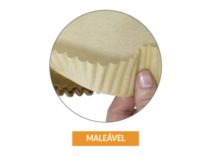 Forma redonda (20x4.5cm)  descartavel para airfryer antiaderente - 50 unidades - casita - ca09811