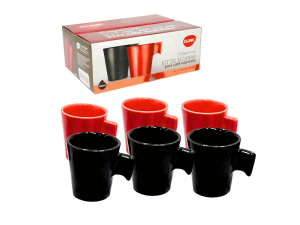 Jogo elegante de xícaras  c/6 pcs - clink