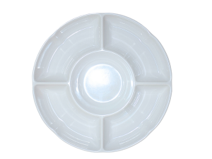 Petisqueira melamina c/5 espaços - uny