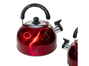 Chaleira inox 2 l moderna e colorida - ke